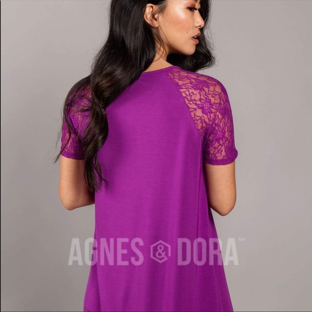 Lace Raglan Dress - Picture 3 of 4